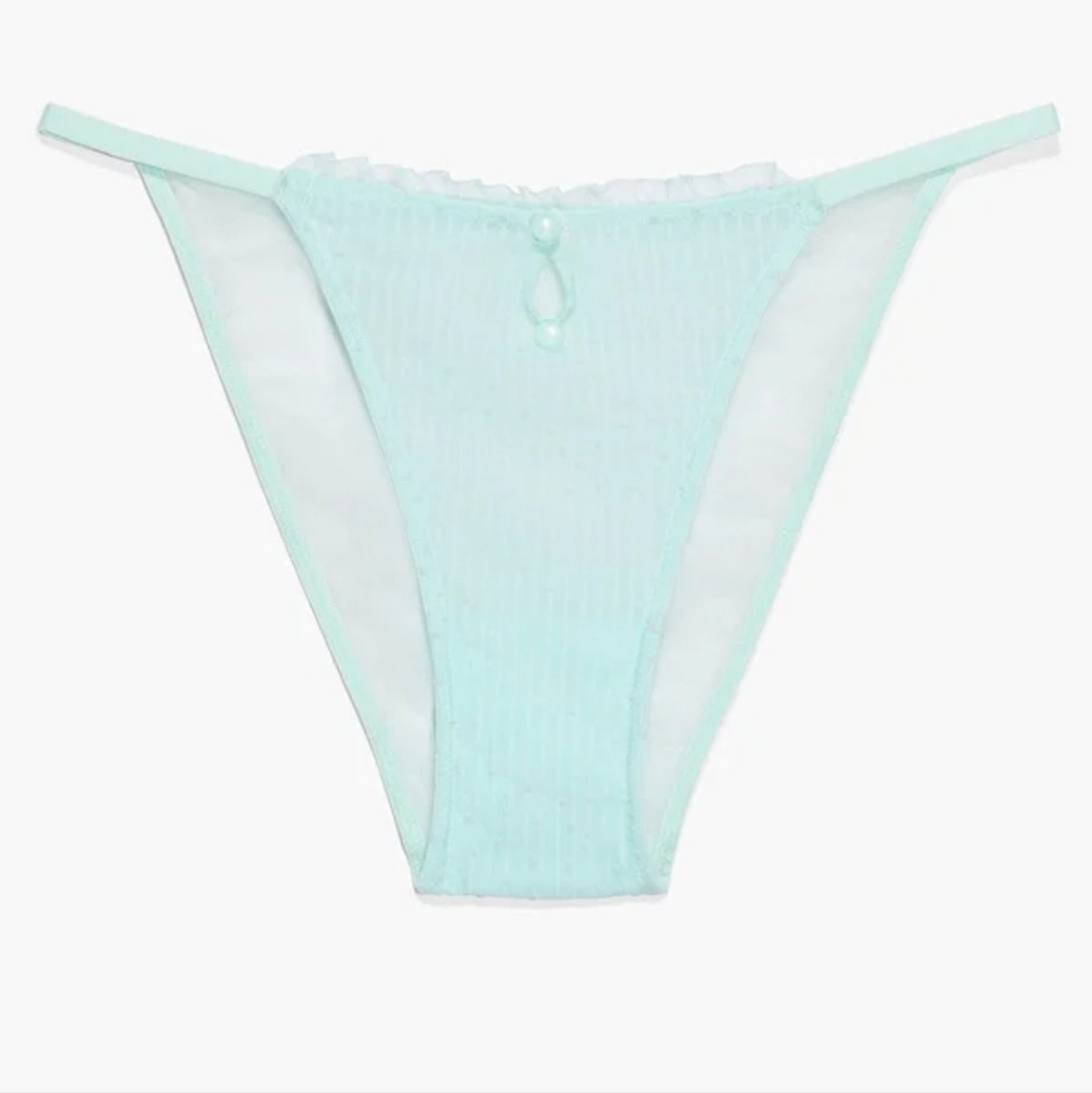 Savage X Fenty Blue Light Boudoir Baddie Set - Picture 11 of 16